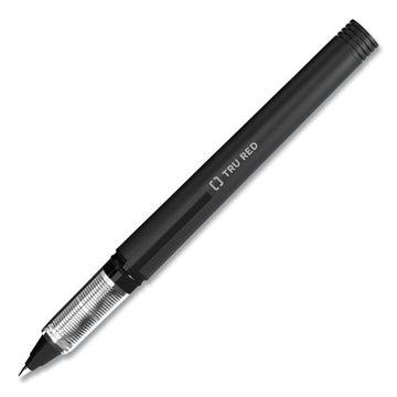 TRU RED™ Roller Ball Pen, Stick, Fine 0.5 Mm, Assorted Ink Colors, Black Barrel, 5-pack freeshipping - TVN Wholesale